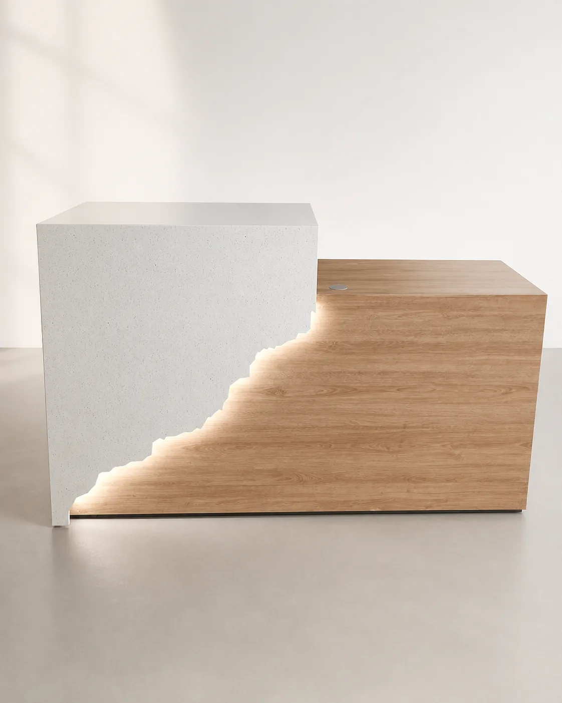 Modern reception counter 08 by Modi Interiors