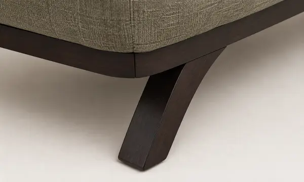 Sage Linen Weave Loveseat — image 4