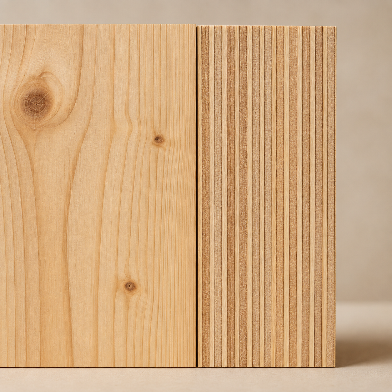 Double Core Pine Board + Calibrated Plywood — 